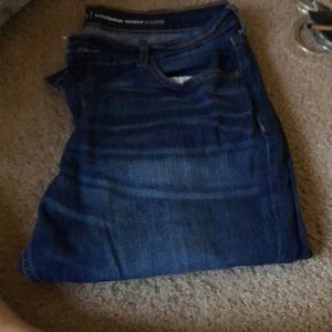 blue jeans boyfriend skinny